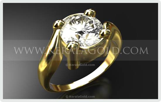 Buy Yellow Gold Rings for Men by Malabar Gold & Diamonds Online | Ajio.com