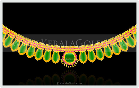 Nagapada Thali Traditional Gold Ornaments of Kerala